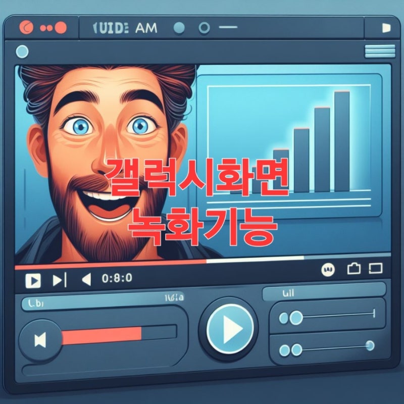 갤럭시화면 영상통화 녹화 시간 설정하는 방법
