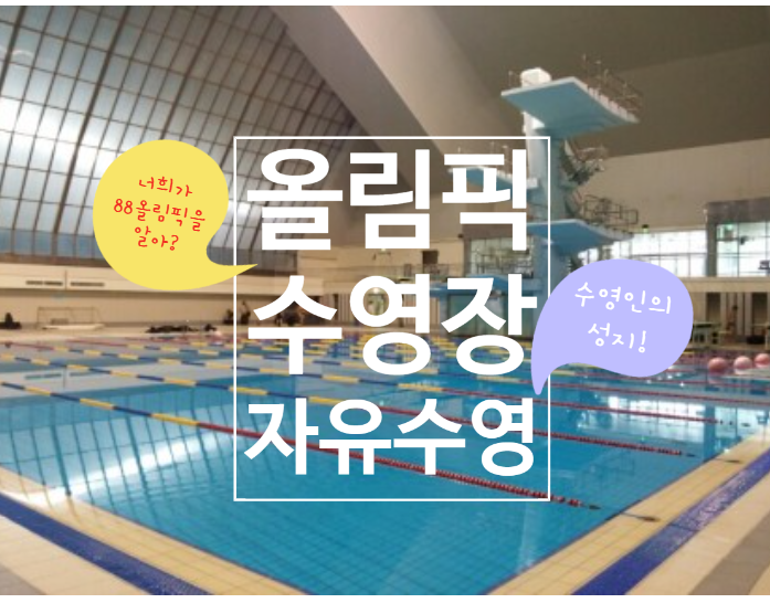 [오수완] <b>올림픽</b><b>수영</b>장 평일 자유<b>수영</b> 후기