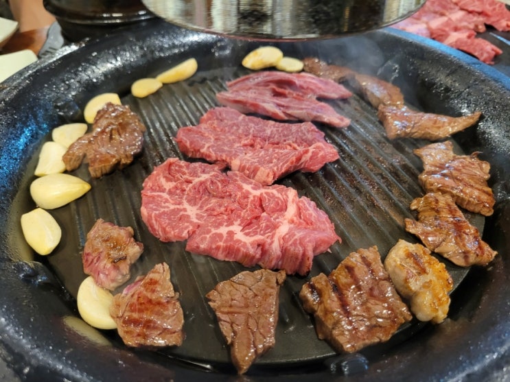  산본 소고기 고기향기 군포 저녁 모임장소로
