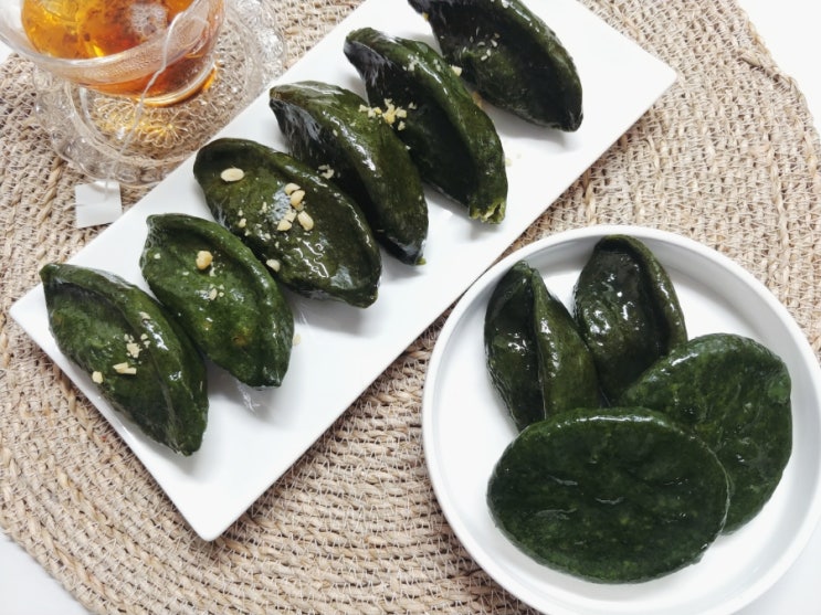  모시송편 떡맛집 백억모싯잎송편