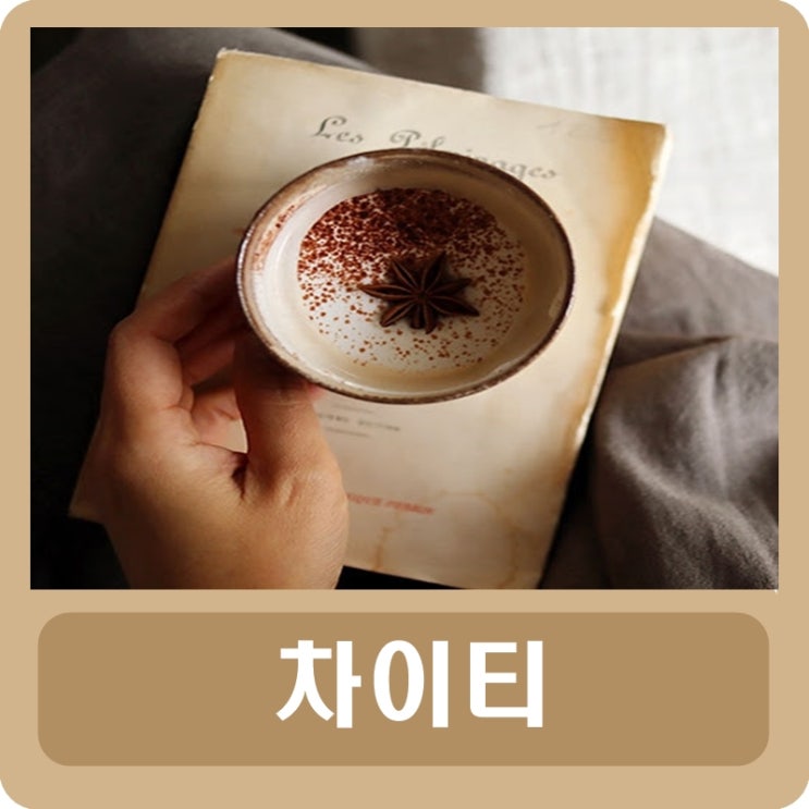  차이티 효능 및 카페인 함유량 알아보기