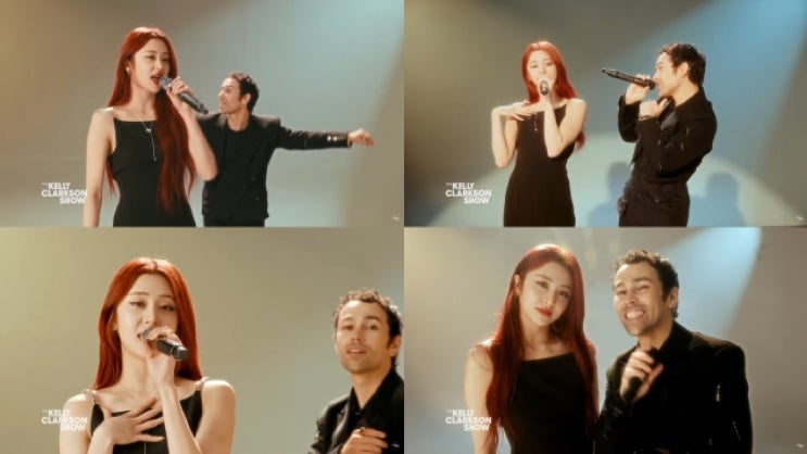 <b>르세라핌 허윤진</b>, 美 NBC '켈리 <b>클락슨</b> 쇼' 출연: 글로벌 인기... 