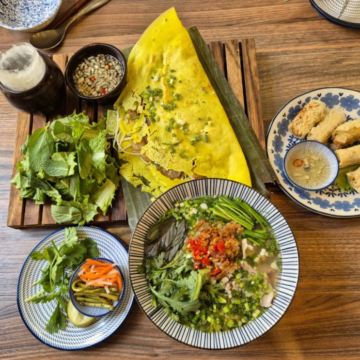  김해 장유맛집 베트남 음식점 요오면 반쎄오 후기