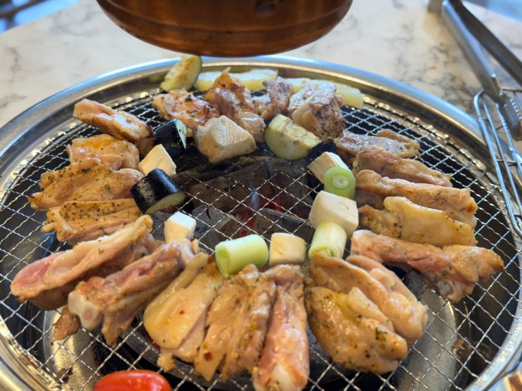  경기도 남양주 / 금남계옥숯불닭갈비 남양주본점 / 숯불닭갈비 들기름막국수