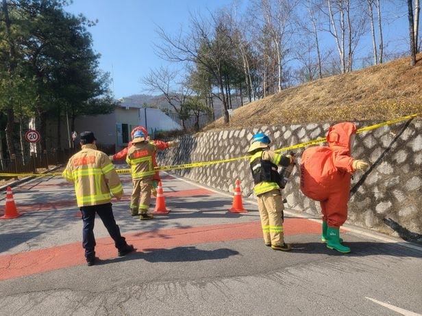 <b>의정부</b> 가능동에서 <b>염소가스</b> 누출 사고…“인명피해 없어”