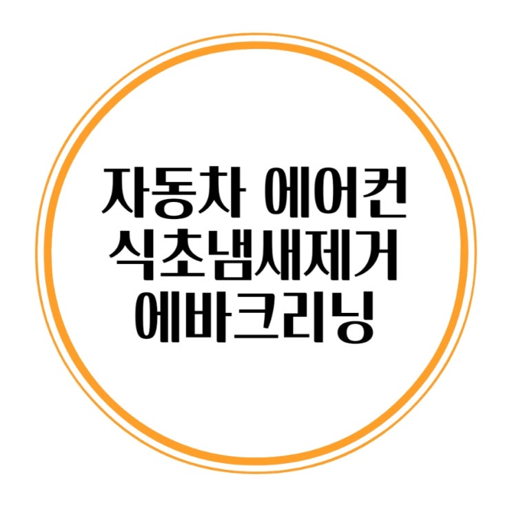  자동차에어컨식초냄새 제네시스GV80 에바크리닝