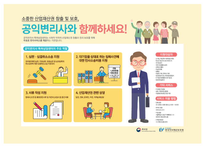 공익변리사, 사회적 약자의 지재권 수호자로 역할 톡톡