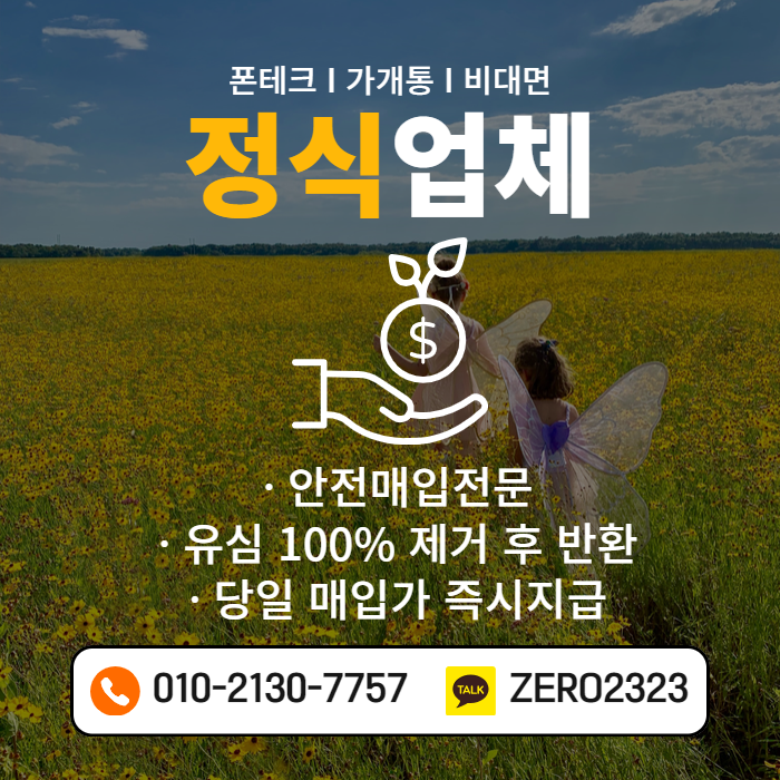  서울 종로비대면폰테크 안전진행