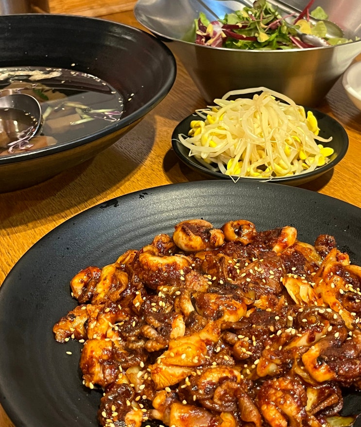 [대구/달서구/대천동/진천역] 알찬 세트 메뉴 구성, 사이드 메뉴까지 너무 맛있는 대구 쭈꾸미 맛집: 락낙쭈꾸미&철판볶음