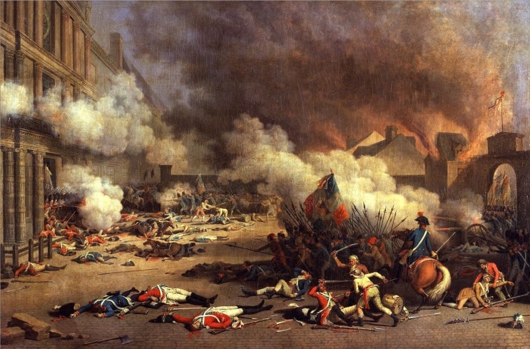 1792년 8월 10일의 사건과 만 22세 대위 나폴레옹