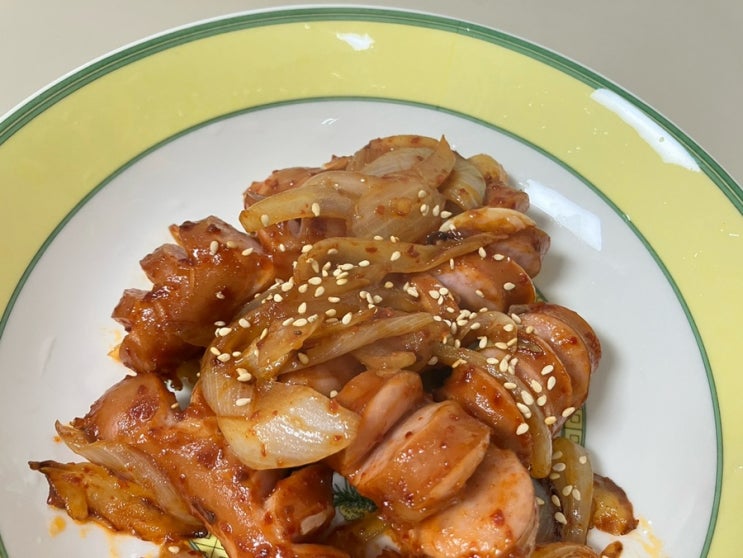  비엔나소세지야채볶음 만들기