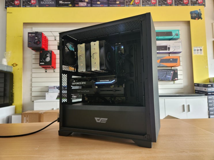  인천 조립컴퓨터 라이젠7700X RTX4060TI 게이밍 PC 최저가 조립하기