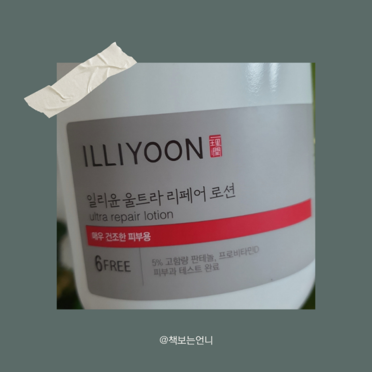  피부관리) 건조하고 가려운 피부 악건성 바디로션