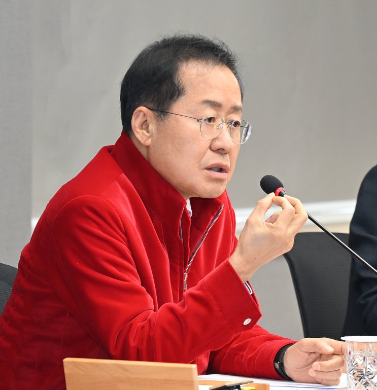 <b>홍준표</b>, <b>도태우</b> 공천 취소 비난 "공천이 호떡 뒤집기냐"