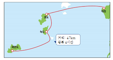 “배편 시간 앞당겨, ‘외딴 섬’ 주민 삶의 질 개선” “배편 시간 앞당겨, ‘외딴 섬’ 주민 삶의 질 개선”