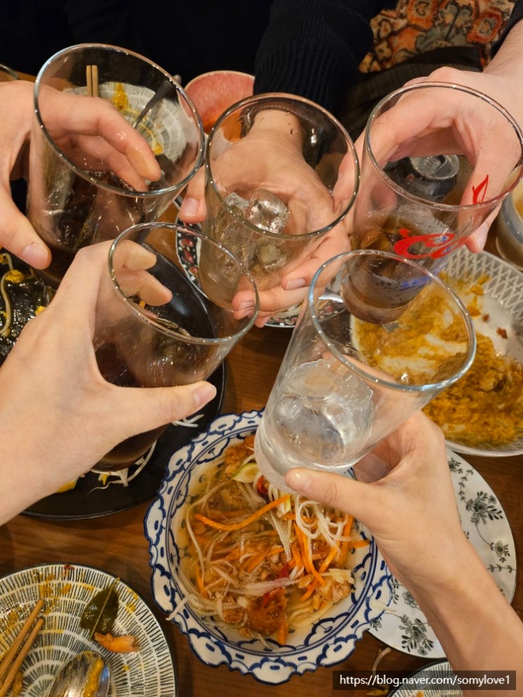  [친돈친산] 서울역 만리단길 맛집 차차타이 청첩장모임