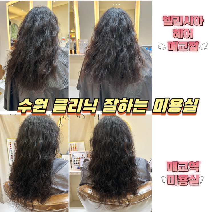  수원 매교역 클리닉 잘하는 미용실 추천! 엘리시아헤어 매교점