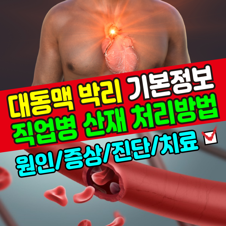  [기본정보] 대동맥박리(원인/증상/진단/치료) 직업병 산재 처리방법