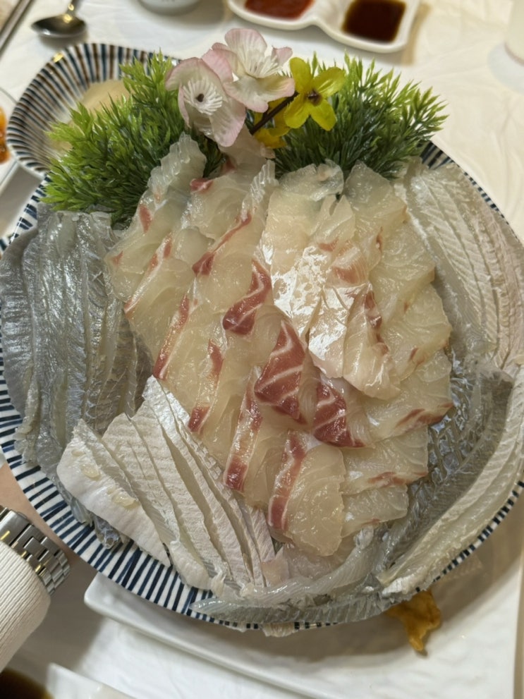  [잠실 | 석촌활어회] 석촌호수 근처 봄 도다리 회 맛집