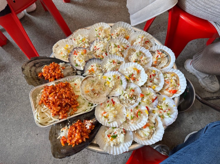 부산 영도 조개구이 자갈마당 나루터 / 부산 현지인 맛집
