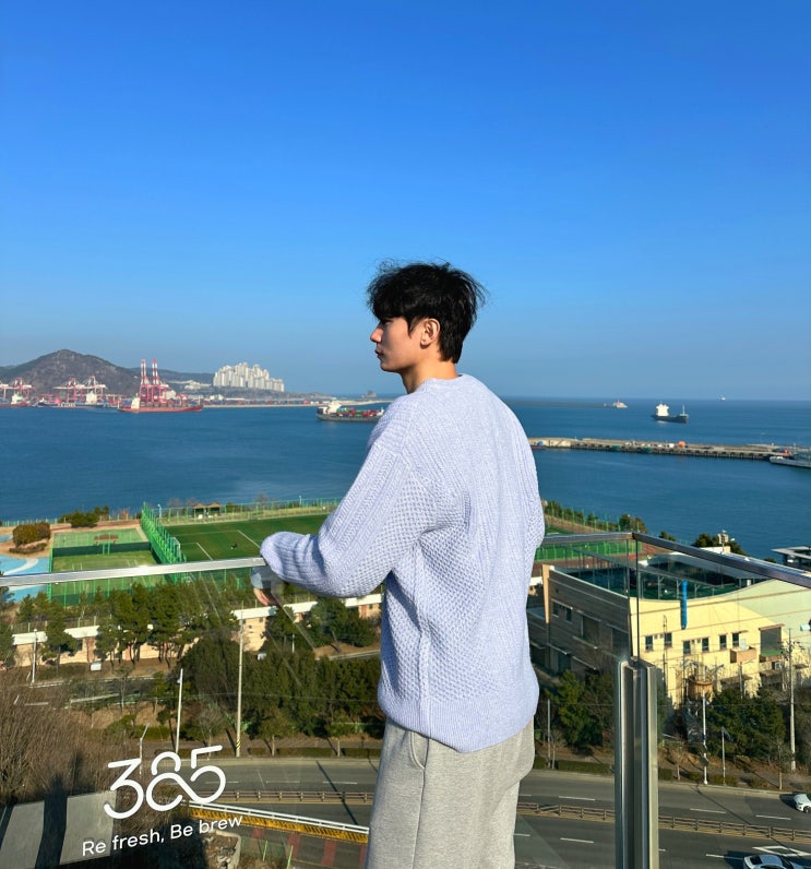 르마드 LEMARD 2024 S/S 패턴 믹스 라운드 니트 무신사 착샷 리뷰 후기