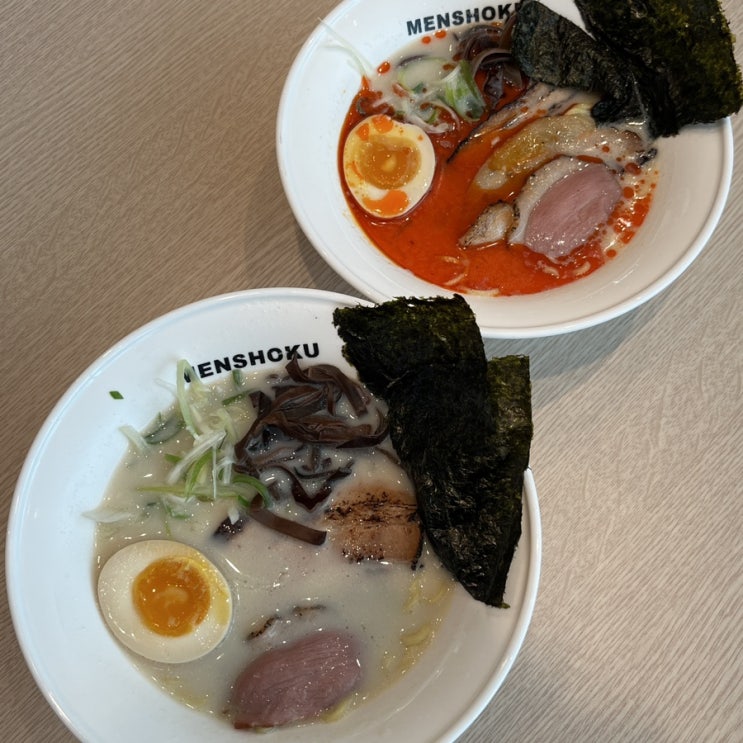  수원 스타필드 라멘 맛집 추천 멘쇼쿠