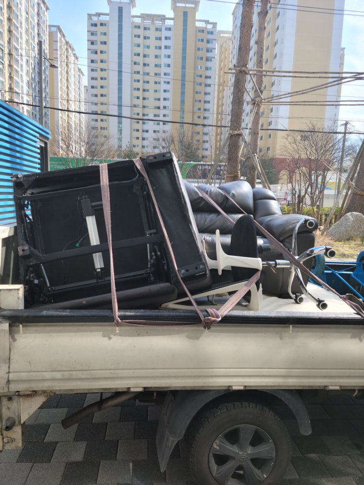 대구쇼파수거 대구비대면 가구수거 대구돌침대 흙침대 수거 폐기처분해 주는 곳