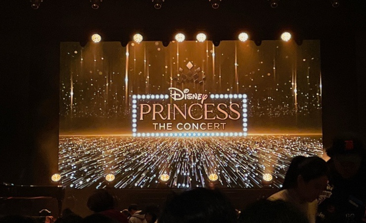  2024 디즈니 프린세스 콘서트 후기 경희대 평화의전당 1층 C열 뒷쪽 시야