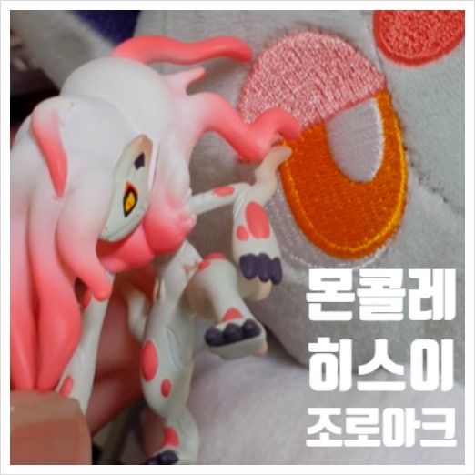  포켓몬 몬스터 콜렉션 몬콜레 히스이 조로아크 최애가 한손에 딱!