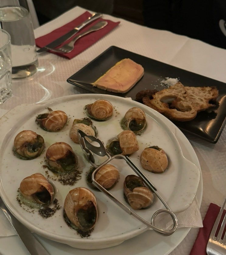  파리ㅣ프랑스가정식 코스 Bistro Chez France(에스카르고 ,푸아그라,오리콩피)