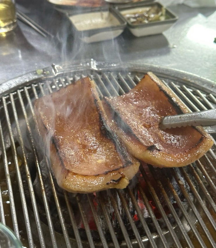  껍데기 맛집 광주 신안동 이대포땔나무집