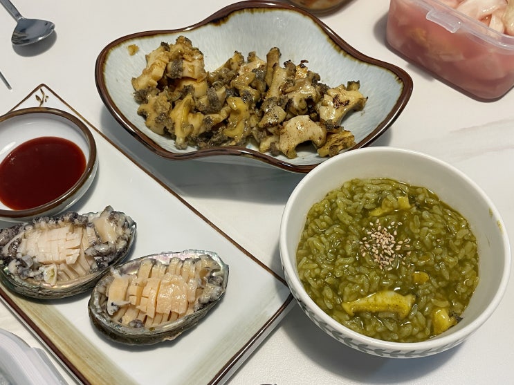  진도아라전복 맛있는 활전복 요리