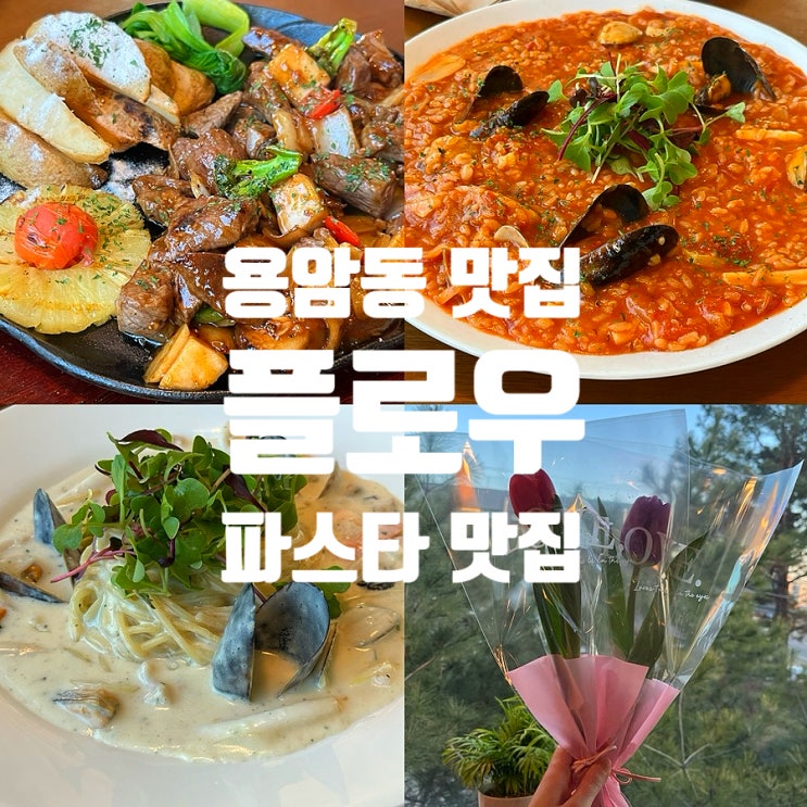 청주 용암동 가성비 양식 맛집 플로우 내돈내산 후기