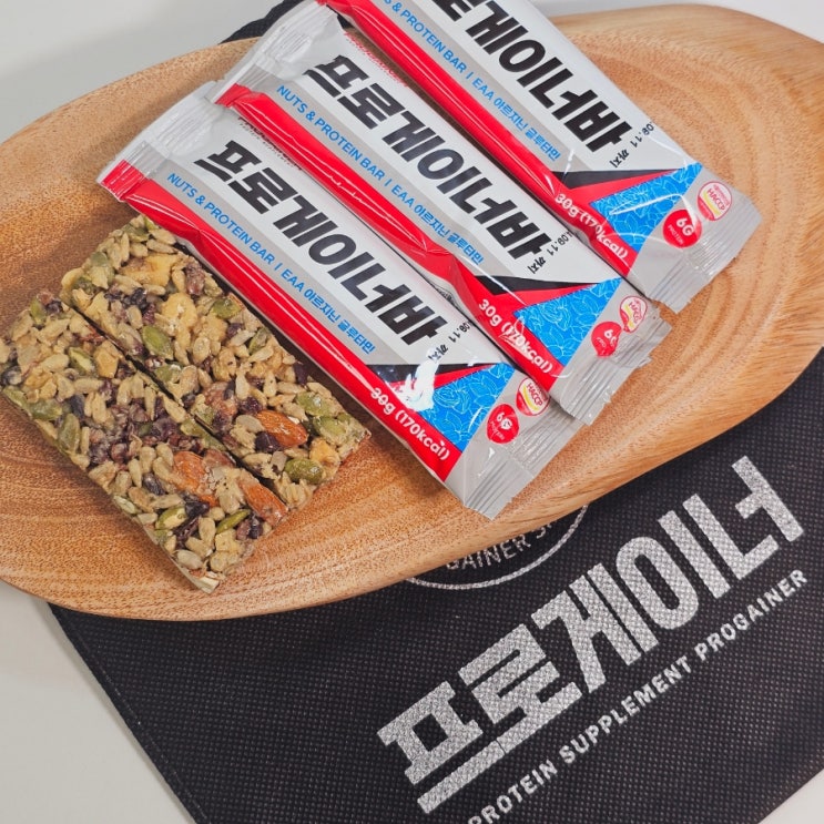  프로게이너 단백질바 견과류바 영양간식