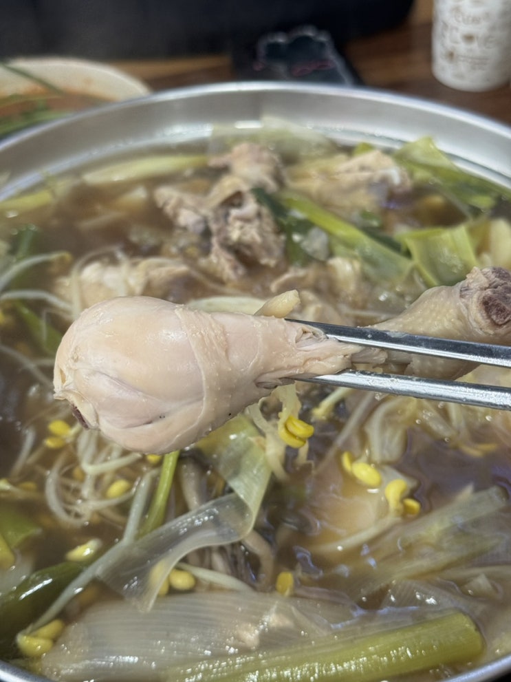  [성남 | 장원회관] 수진역 닭한마리 맛집