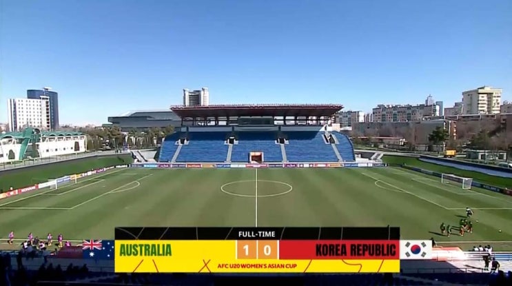  AFC U-20 여자 아시안컵 3·4위전 호주 vs 대한민국