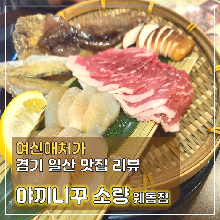  숯불에 구운 구이카세 전문! , 웨스턴돔 맛집, 야끼니꾸 소량