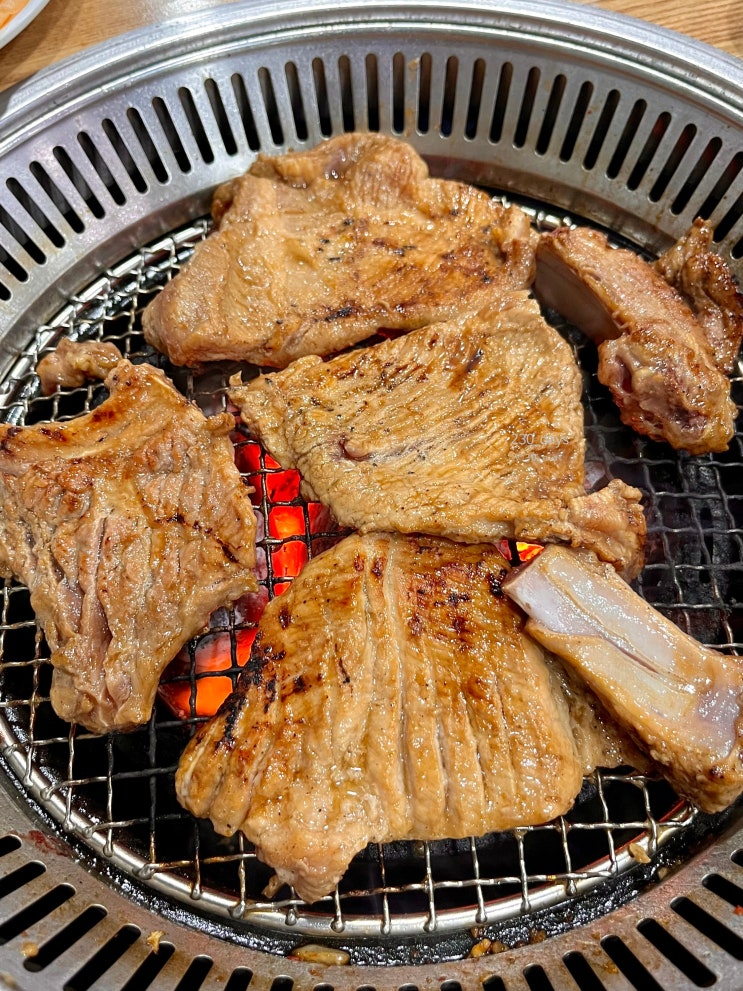 인천 서구청 맛집 원갈비, 수제 돼지갈비와 청국장