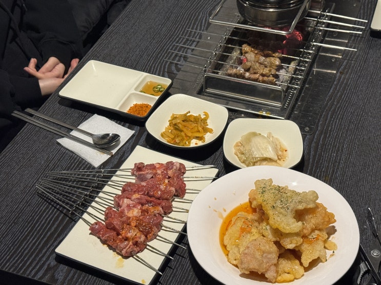 논현동 강남구청역 양꼬치 고고램 꿔바로우 맛집