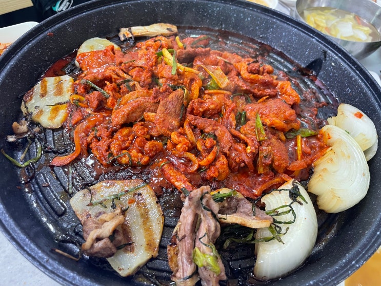  수통골 장수오리 로스 훈제 주물럭 코스요리 잘먹었다. 대전 덕명동 내돈내산