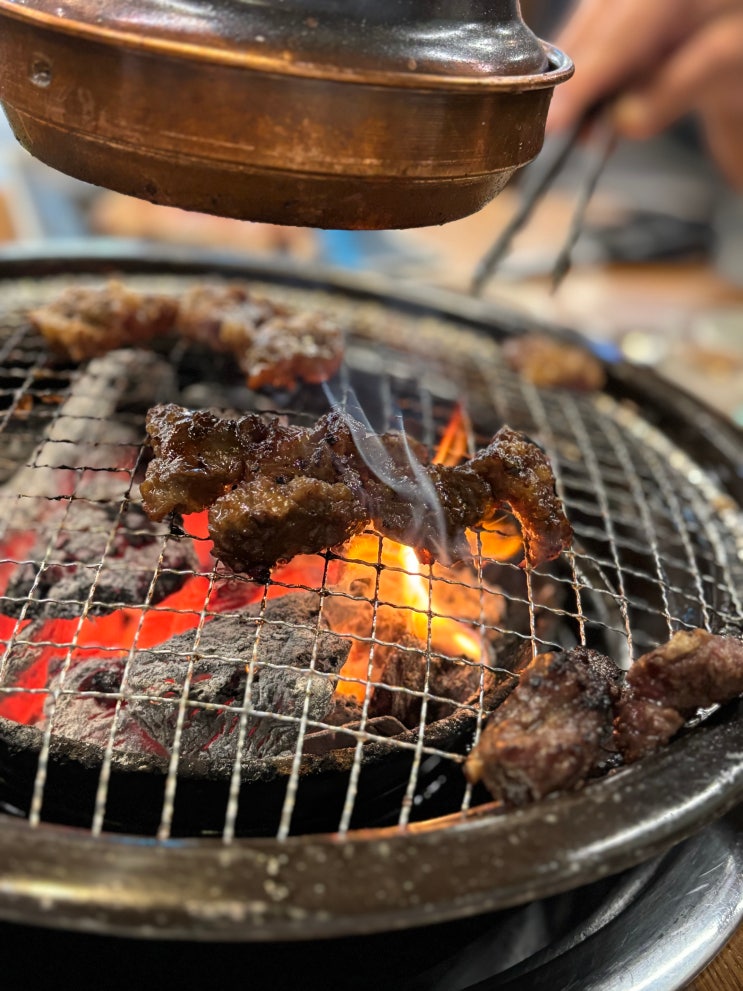  광명 맛집 가족모임 밤일마을 고기집 신선 화로 광명점