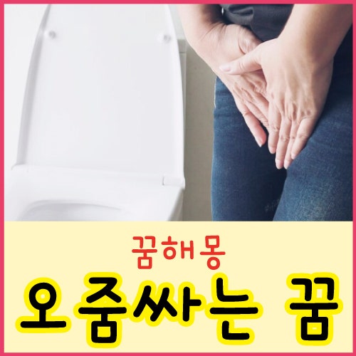 오줌싸는 꿈 오줌누는 꿈 소변보는 꿈 소변마려운 꿈 상황별 해몽