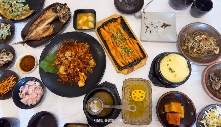  오포 평상마루 - 분당광주오포 인근에 죽이는 한정식이 있다.