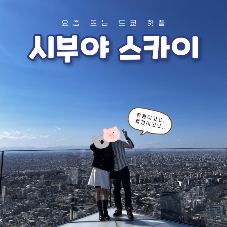  시부야스카이 전망대 후기 (가는법, 홈페이지 예약 변경, 캐리어 보관법 정리)