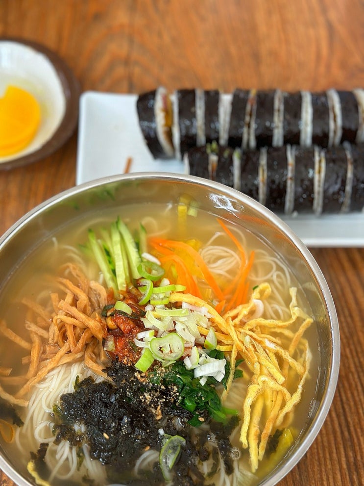  부산 해운대 송정 맛집 등대 양푼이 국수, 가성비 점심 맛집