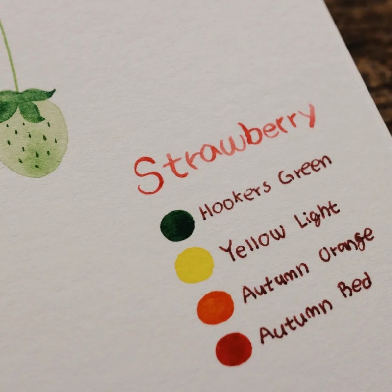 그림 모임에서 그린 딸기🍓 : 네이버 블로그