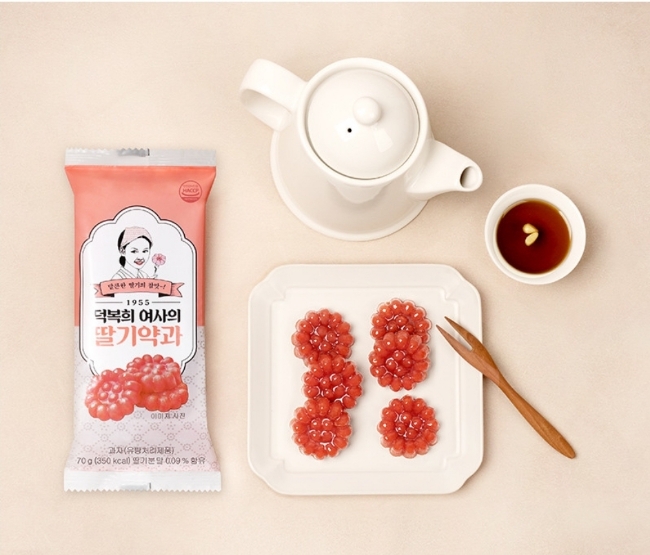  덕복희 여사 '딸기 약과' 영양성분, 칼로리. 딸기 향 미니 약과와 비교, 내돈내산 후기