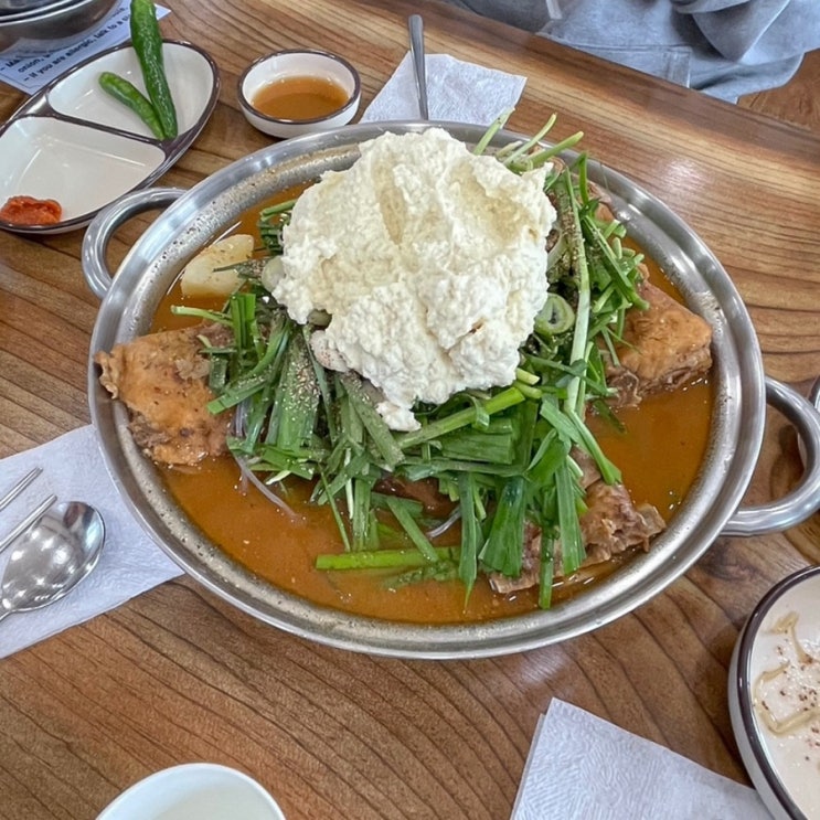  강릉맛집 강릉초당콩감자탕 초당맛집 콩이 들어간 감자탕