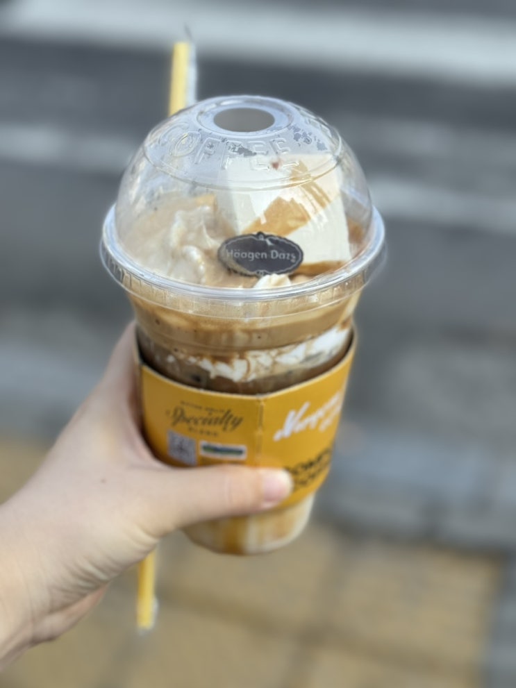  컴포즈 신상 하겐홀릭라떼, 슈라떼 후기