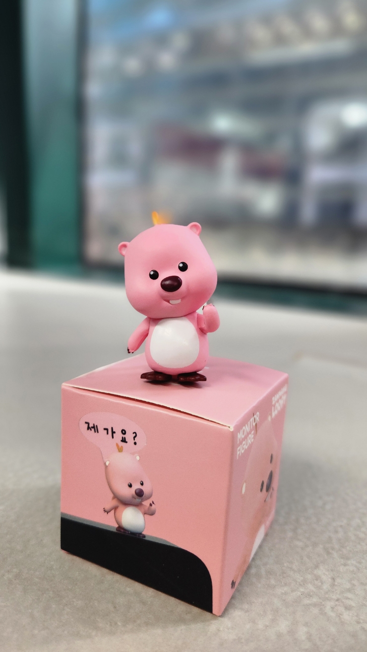  잔망루피 팝업스토어 인스타 이벤트,구매 사은품, 모니터 피규어 후기
